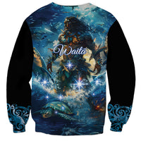 New Zealand Matariki Waita Sweatshirt The Way Of The Water LT9 - Polynesian Pride