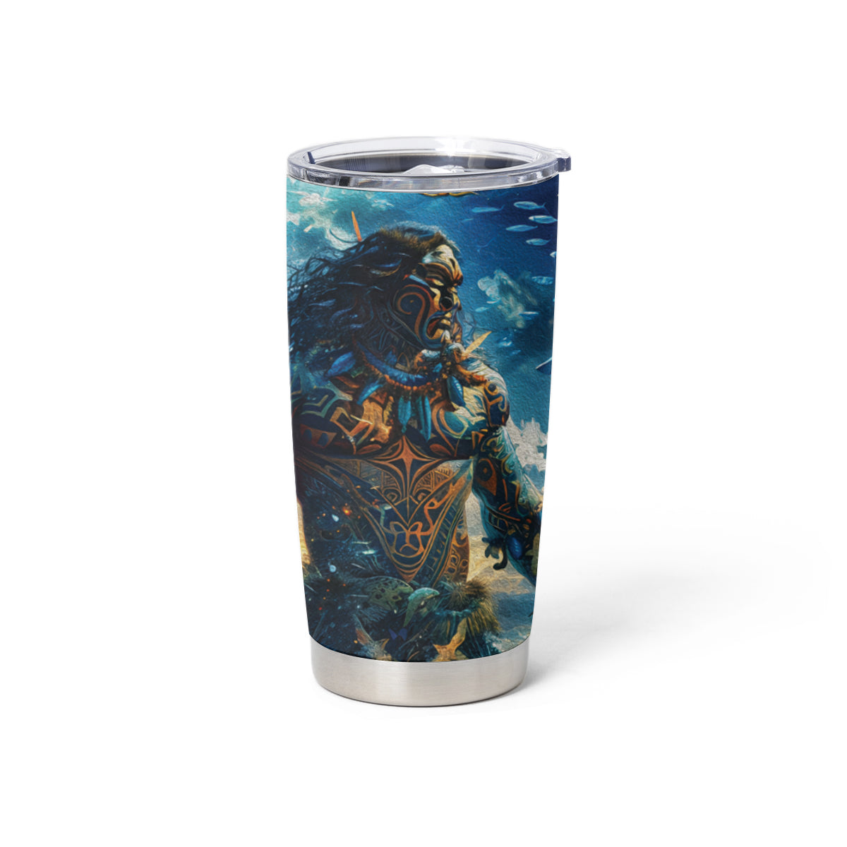 New Zealand Matariki Waita Tumbler Cup The Way Of The Water LT9 - Polynesian Pride