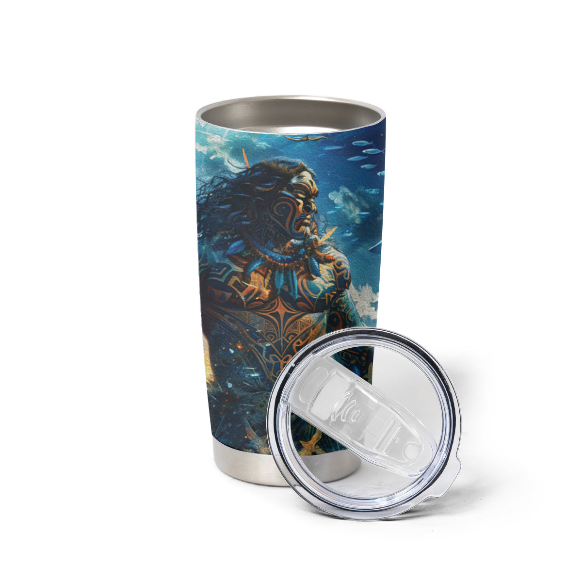 New Zealand Matariki Waita Tumbler Cup The Way Of The Water LT9 - Polynesian Pride