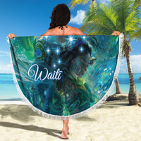 New Zealand Matariki Waiti Beach Blanket The Beginnings Of Life LT9 - Polynesian Pride