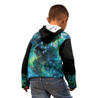 New Zealand Matariki Waiti Kid Hoodie The Beginnings Of Life LT9 - Polynesian Pride
