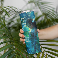 New Zealand Matariki Waiti Skinny Tumbler The Beginnings Of Life LT9 - Polynesian Pride