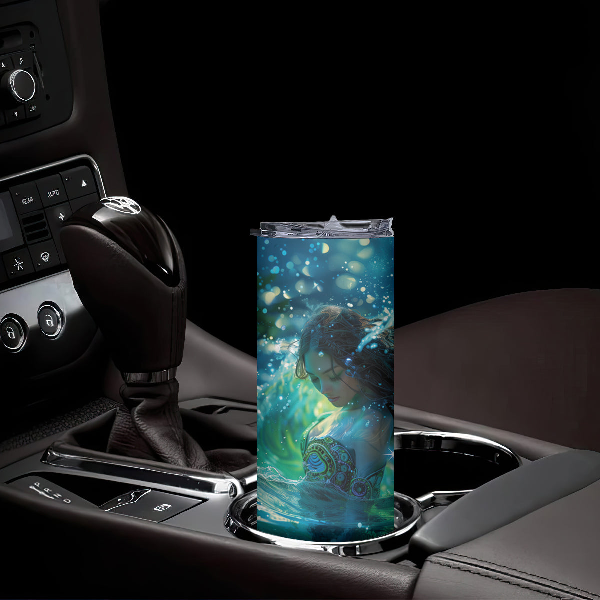 New Zealand Matariki Waiti Skinny Tumbler The Beginnings Of Life LT9 - Polynesian Pride