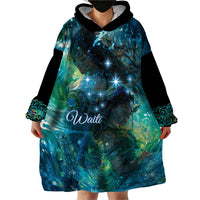 New Zealand Matariki Waiti Wearable Blanket Hoodie The Beginnings Of Life LT9 - Polynesian Pride