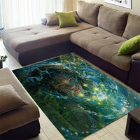 New Zealand Matariki Waiti Area Rug Waimori and The Origin Of Life LT9 - Polynesian Pride