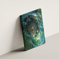 New Zealand Matariki Waiti Canvas Wall Art Waimori and The Origin Of Life LT9 - Polynesian Pride