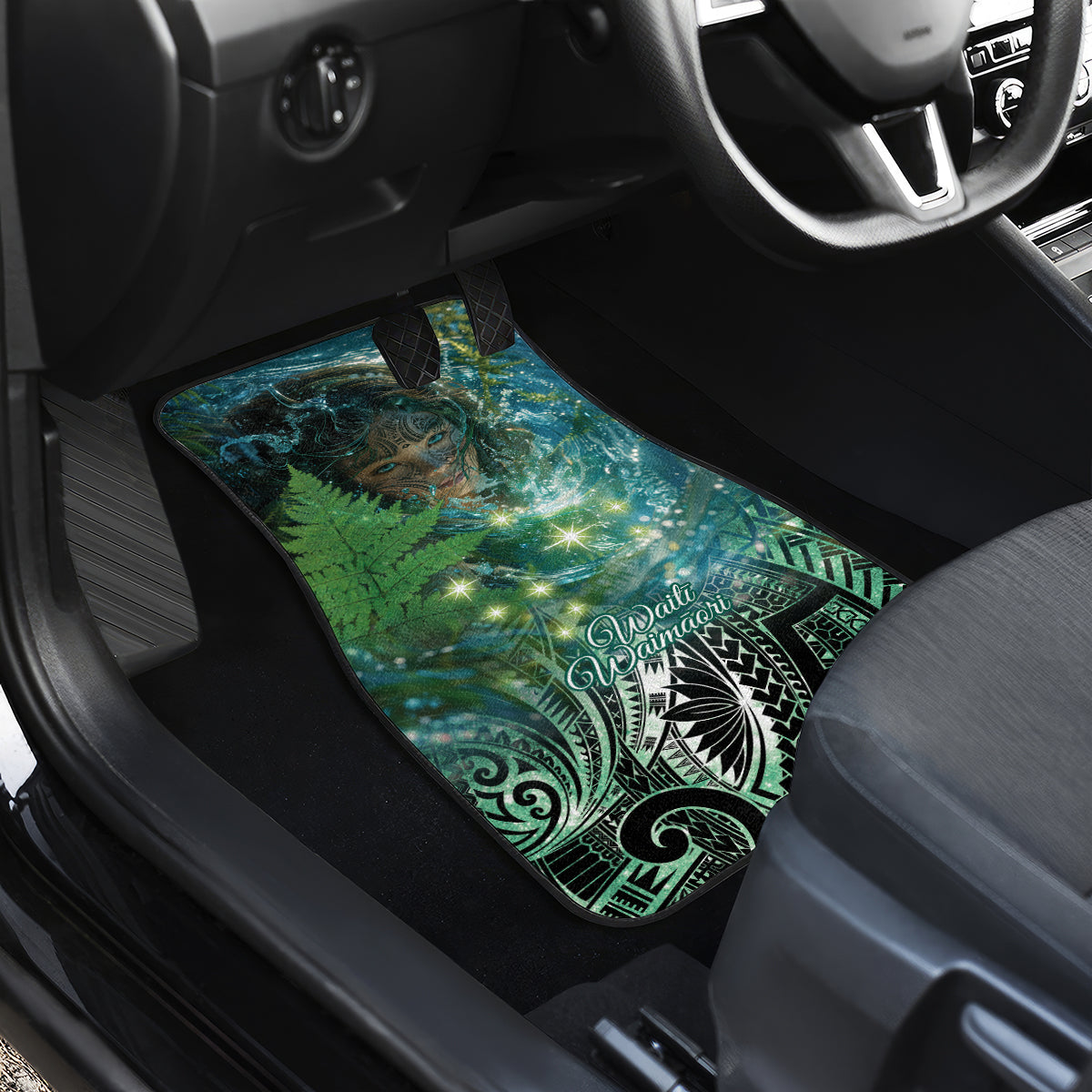 New Zealand Matariki Waiti Car Mats Waimori and The Origin Of Life LT9 - Polynesian Pride