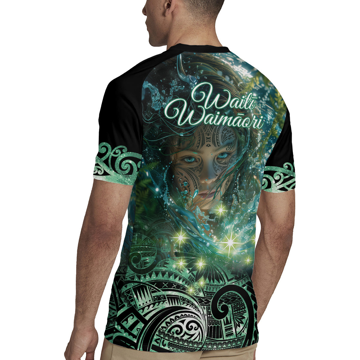 New Zealand Matariki Waiti Rugby Jersey Waimori and The Origin Of Life LT9 - Polynesian Pride