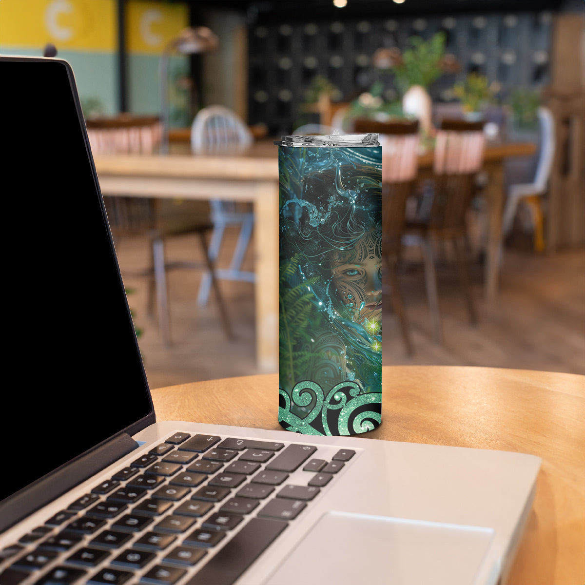 New Zealand Matariki Waiti Skinny Tumbler Waimori and The Origin Of Life LT9 - Polynesian Pride