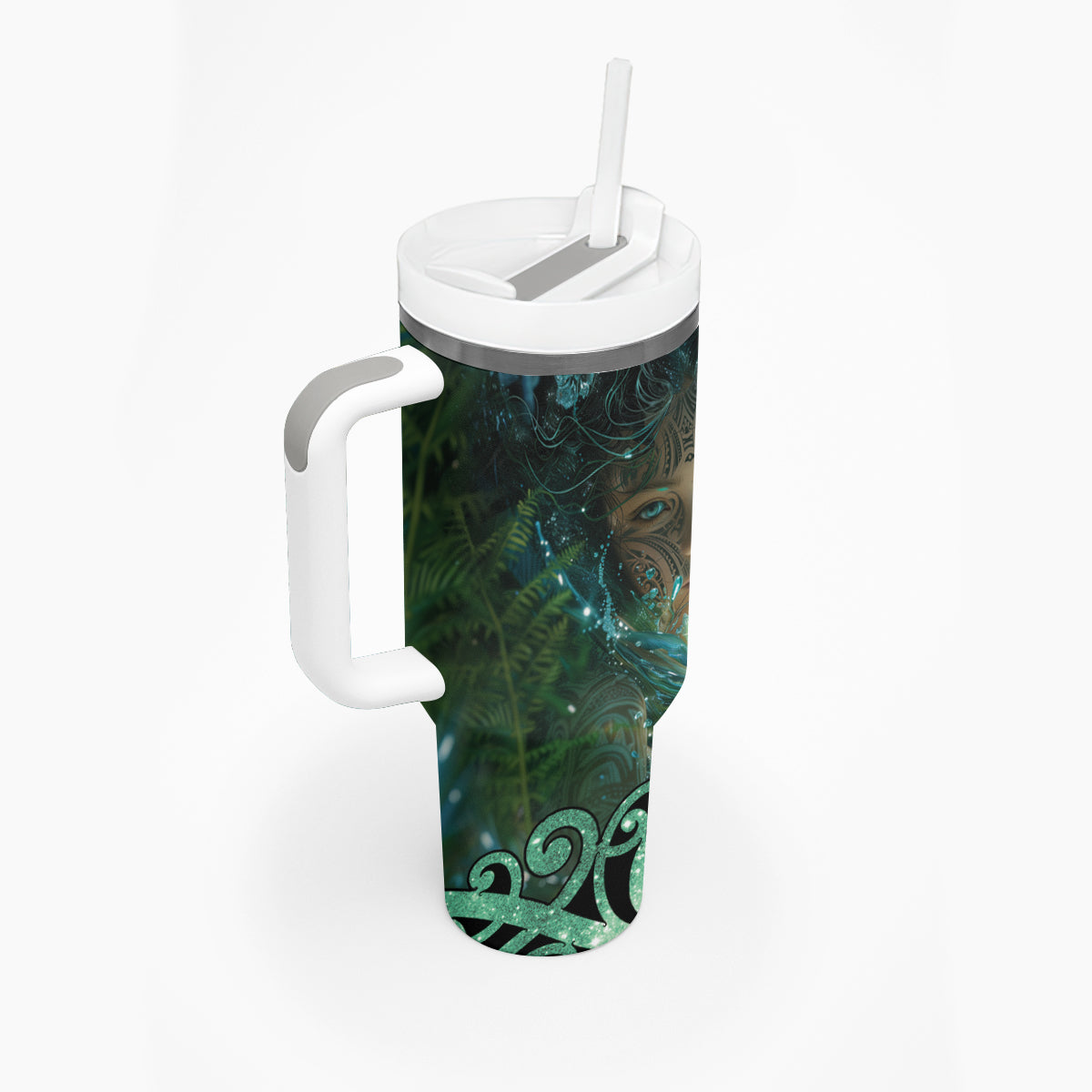 New Zealand Matariki Waiti Tumbler With Handle Waimori and The Origin Of Life LT9 - Polynesian Pride