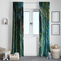 New Zealand Matariki Waiti Window Curtain Waimori and The Origin Of Life LT9 - Polynesian Pride