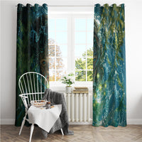 New Zealand Matariki Waiti Window Curtain Waimori and The Origin Of Life LT9 - Polynesian Pride