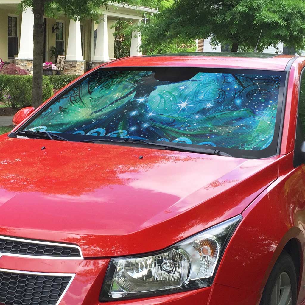 New Zealand Matariki Hiwa-i-te-rangi Auto Sun Shade Titiro ki nga Whetu Wishing Star LT9 - Polynesian Pride