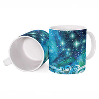 New Zealand Matariki Hiwa-i-te-rangi Ceramic Mug Titiro ki nga Whetu Wishing Star LT9 - Polynesian Pride