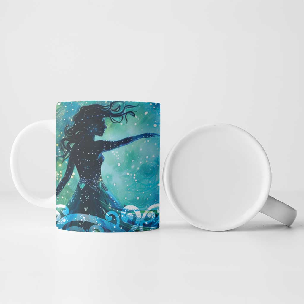 New Zealand Matariki Hiwa-i-te-rangi Ceramic Mug Titiro ki nga Whetu Wishing Star LT9 - Polynesian Pride