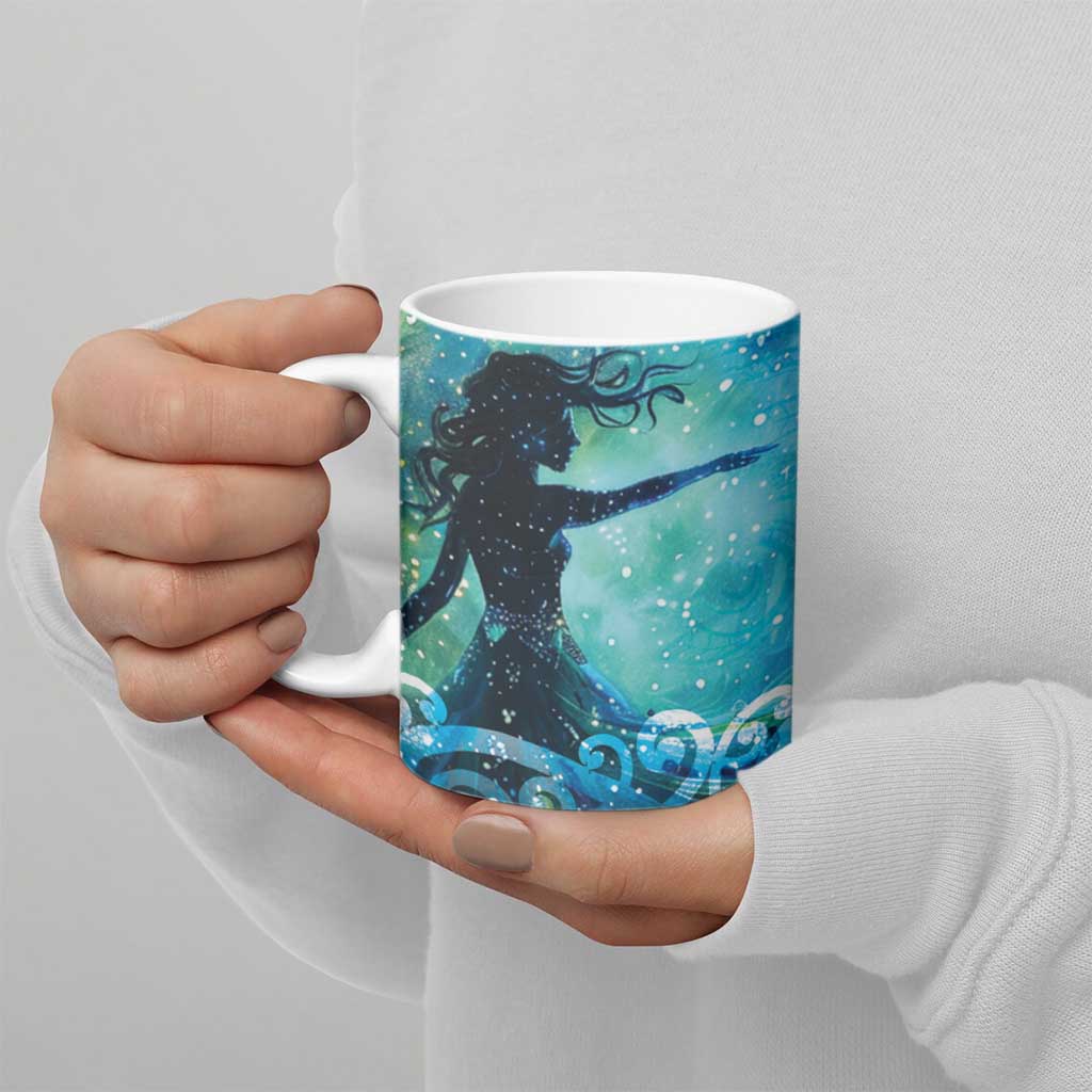 New Zealand Matariki Hiwa-i-te-rangi Ceramic Mug Titiro ki nga Whetu Wishing Star LT9 - Polynesian Pride