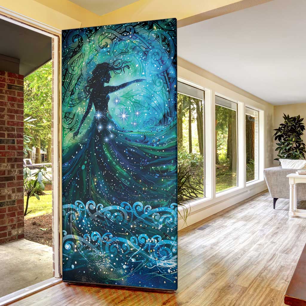 New Zealand Matariki Hiwa-i-te-rangi Door Cover Titiro ki nga Whetu Wishing Star LT9 - Polynesian Pride