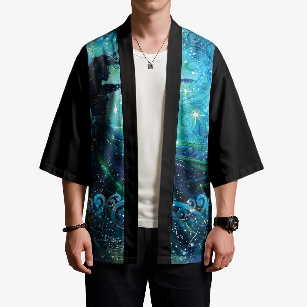 New Zealand Matariki Hiwa-i-te-rangi Kimono Titiro ki nga Whetu Wishing Star LT9 - Polynesian Pride