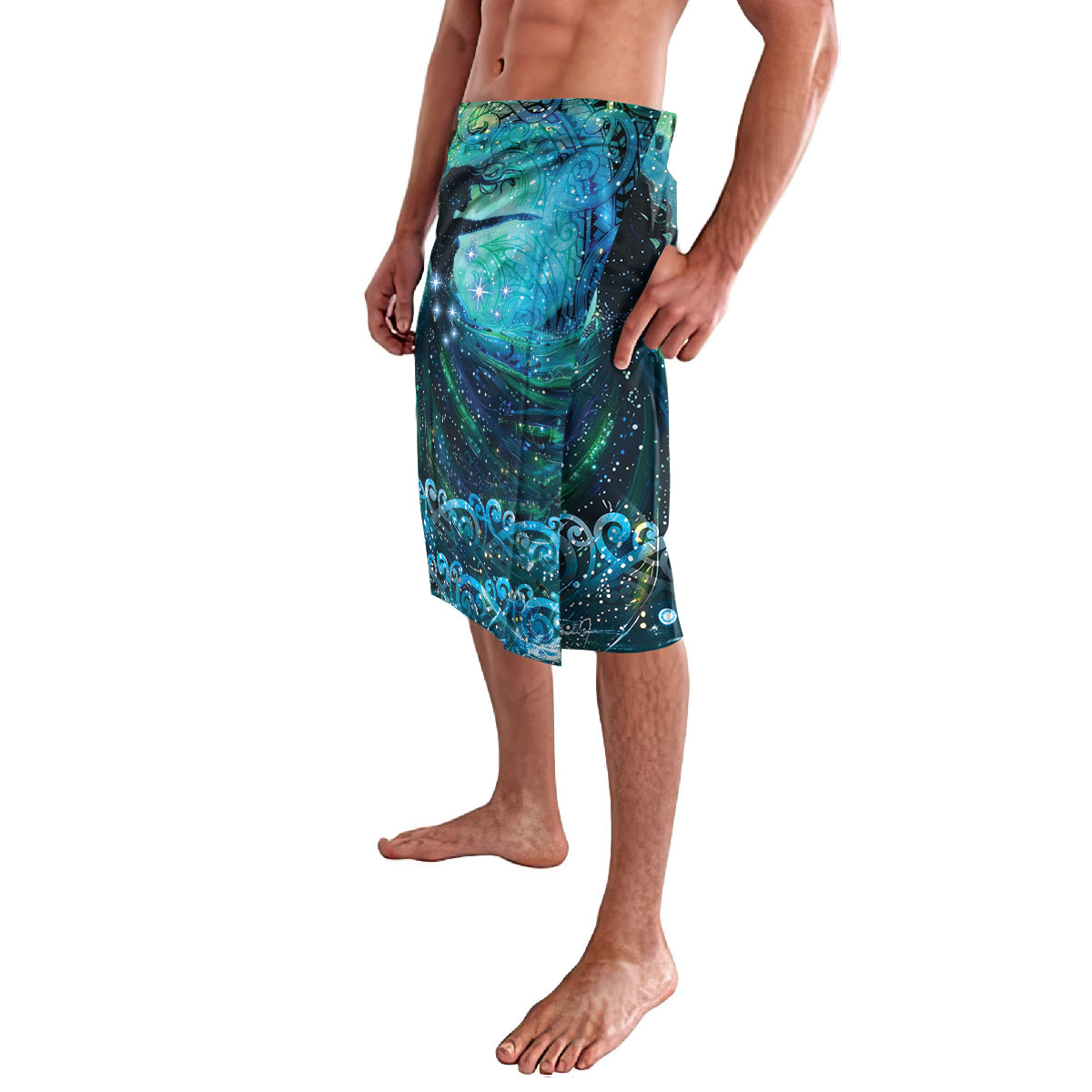 New Zealand Matariki Hiwa-i-te-rangi Lavalava Titiro ki nga Whetu Wishing Star LT9 - Polynesian Pride