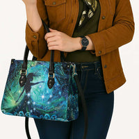 New Zealand Matariki Hiwa-i-te-rangi Leather Bag Titiro ki nga Whetu Wishing Star LT9 - Polynesian Pride