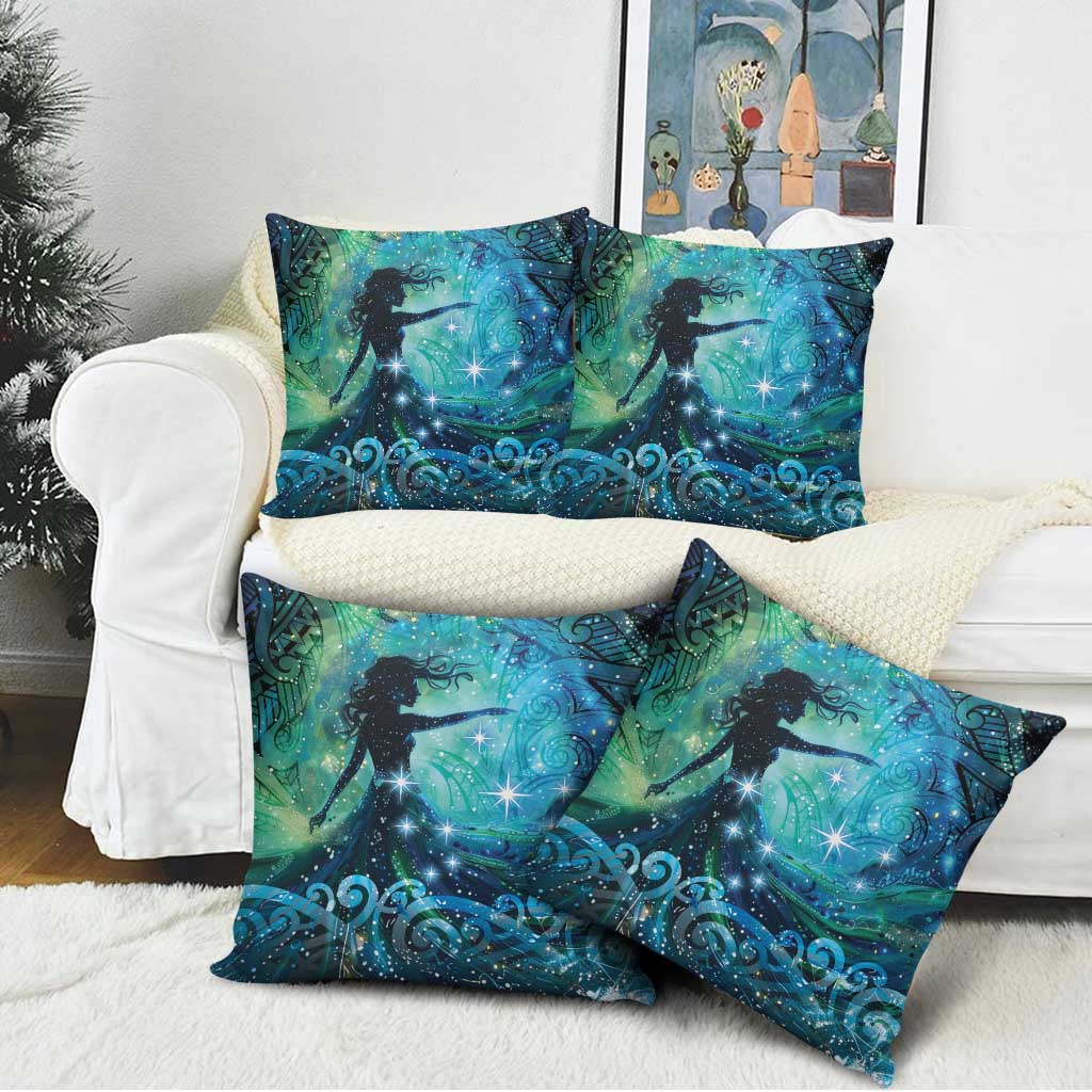 New Zealand Matariki Hiwa-i-te-rangi Pillow Cover Titiro ki nga Whetu Wishing Star LT9 - Polynesian Pride
