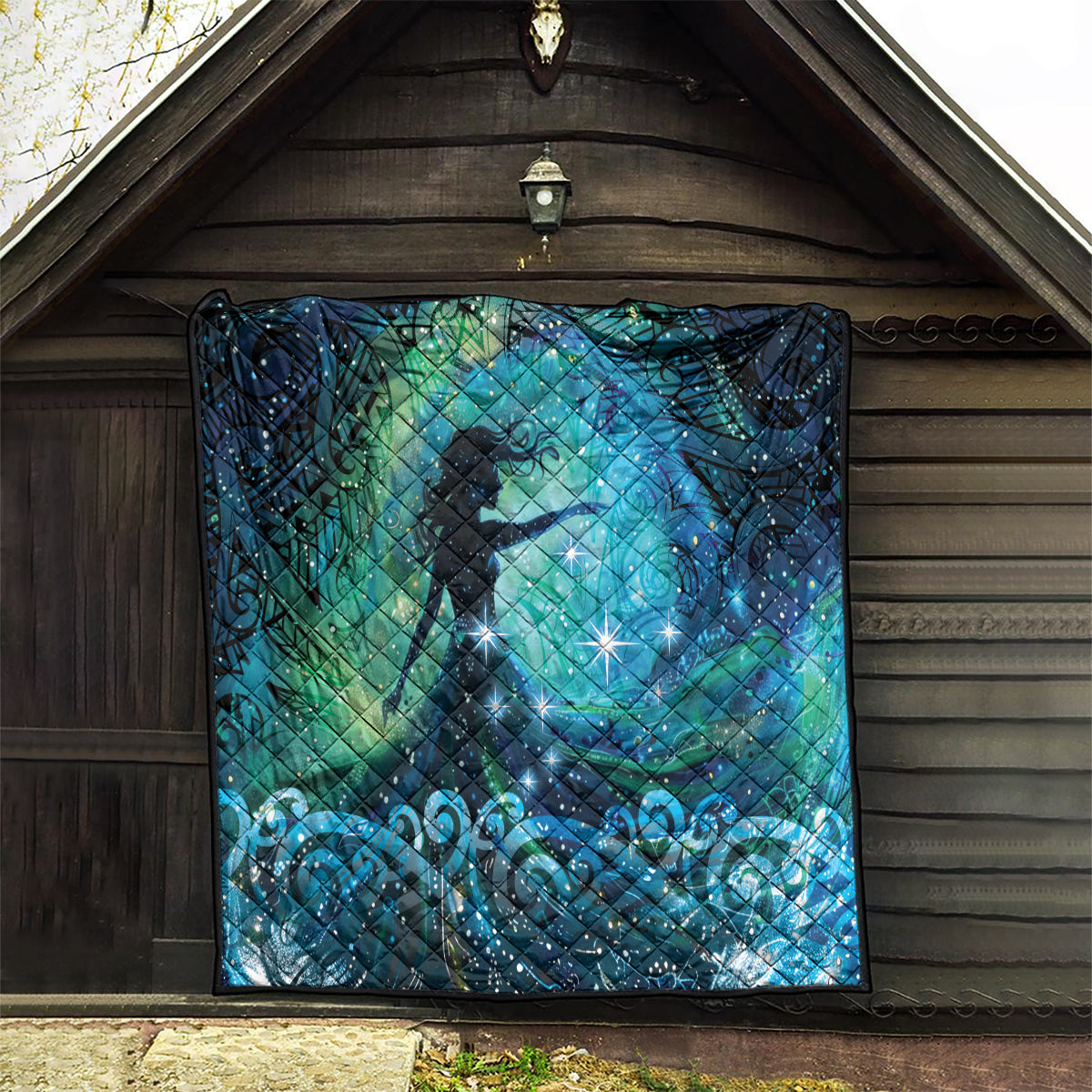 New Zealand Matariki Hiwa-i-te-rangi Quilt Titiro ki nga Whetu Wishing Star LT9 - Polynesian Pride