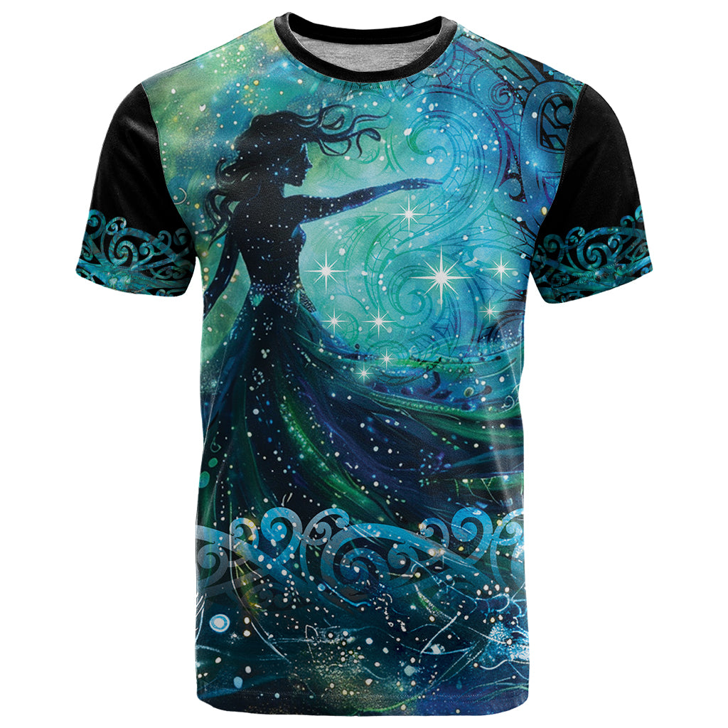 New Zealand Matariki Hiwa-i-te-rangi T Shirt Titiro ki nga Whetu Wishing Star LT9 Black - Polynesian Pride