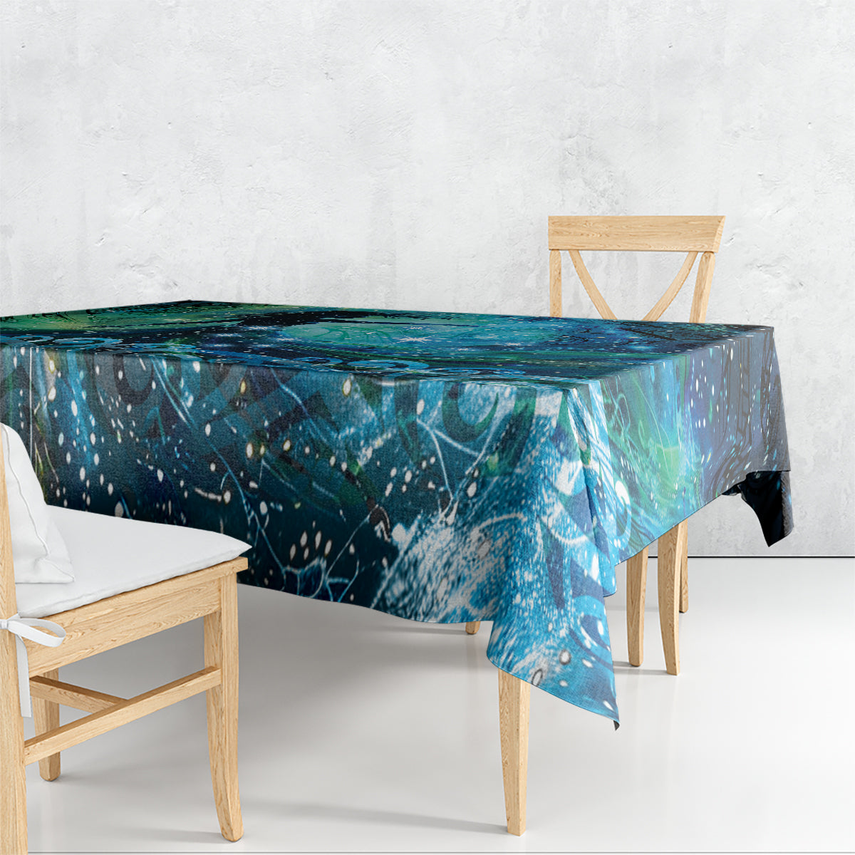 New Zealand Matariki Hiwa-i-te-rangi Tablecloth Titiro ki nga Whetu Wishing Star LT9 - Polynesian Pride