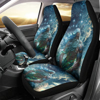 New Zealand Matariki Ururangi Car Seat Cover The Murmur Of The Wind LT9 - Polynesian Pride