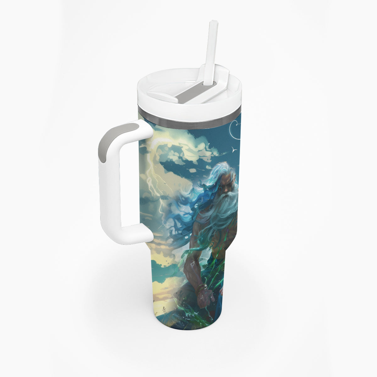 New Zealand Matariki Ururangi Tumbler With Handle The Murmur Of The Wind LT9 - Polynesian Pride
