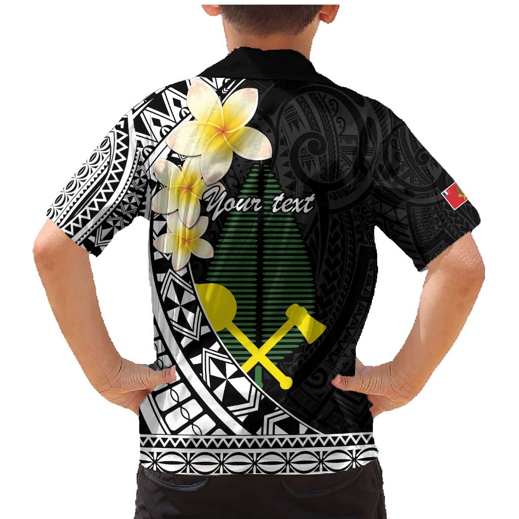 Alo Chiefdom Wallis and Futuna Personalized Family Matching Mermaid Dress and Hawaiian Shirt Frangipani Flowers Polynesian Pattern LT9 - Polynesian Pride