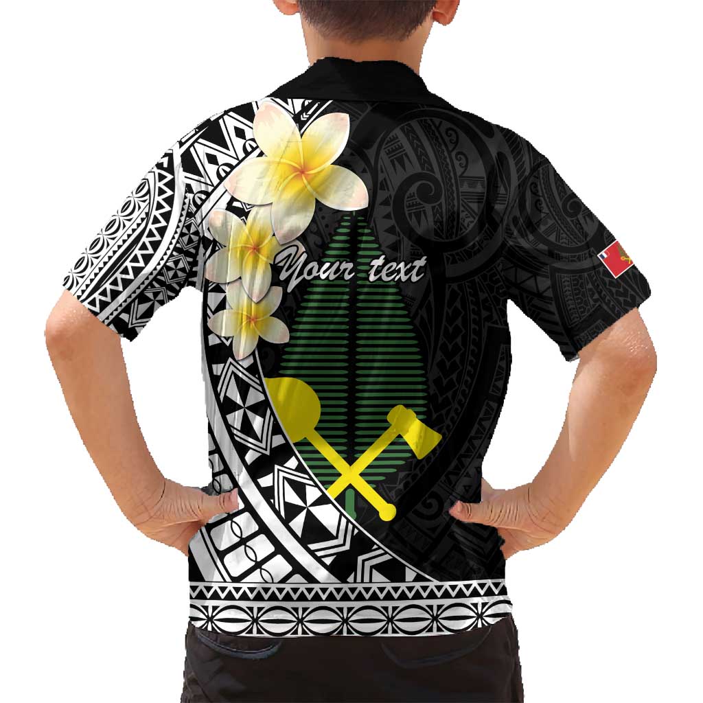 Alo Chiefdom Wallis and Futuna Personalized Family Matching Puletasi and Hawaiian Shirt Frangipani Flowers Polynesian Pattern LT9 - Polynesian Pride