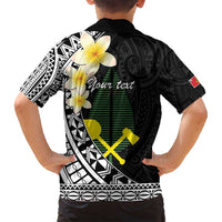 Alo Chiefdom Wallis and Futuna Personalized Family Matching Tank Maxi Dress and Hawaiian Shirt Frangipani Flowers Polynesian Pattern LT9 - Polynesian Pride