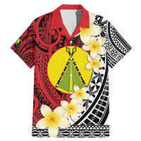Sigave Chiefdom Wallis and Futuna Personalized Family Matching Mermaid Dress and Hawaiian Shirt Frangipani Flowers Polynesian Pattern LT9 Dad's Shirt - Short Sleeve Red - Polynesian Pride