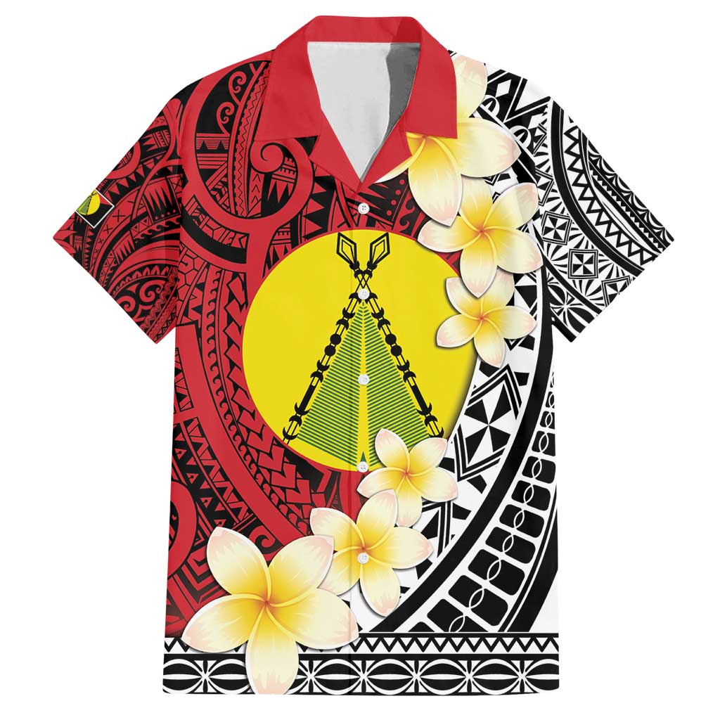 Sigave Chiefdom Wallis and Futuna Personalized Family Matching Summer Maxi Dress and Hawaiian Shirt Frangipani Flowers Polynesian Pattern LT9 Dad's Shirt - Short Sleeve Red - Polynesian Pride
