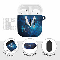 New Zealand Nurses RN AirPods Case Galaxy Stethoscope Maori Motif