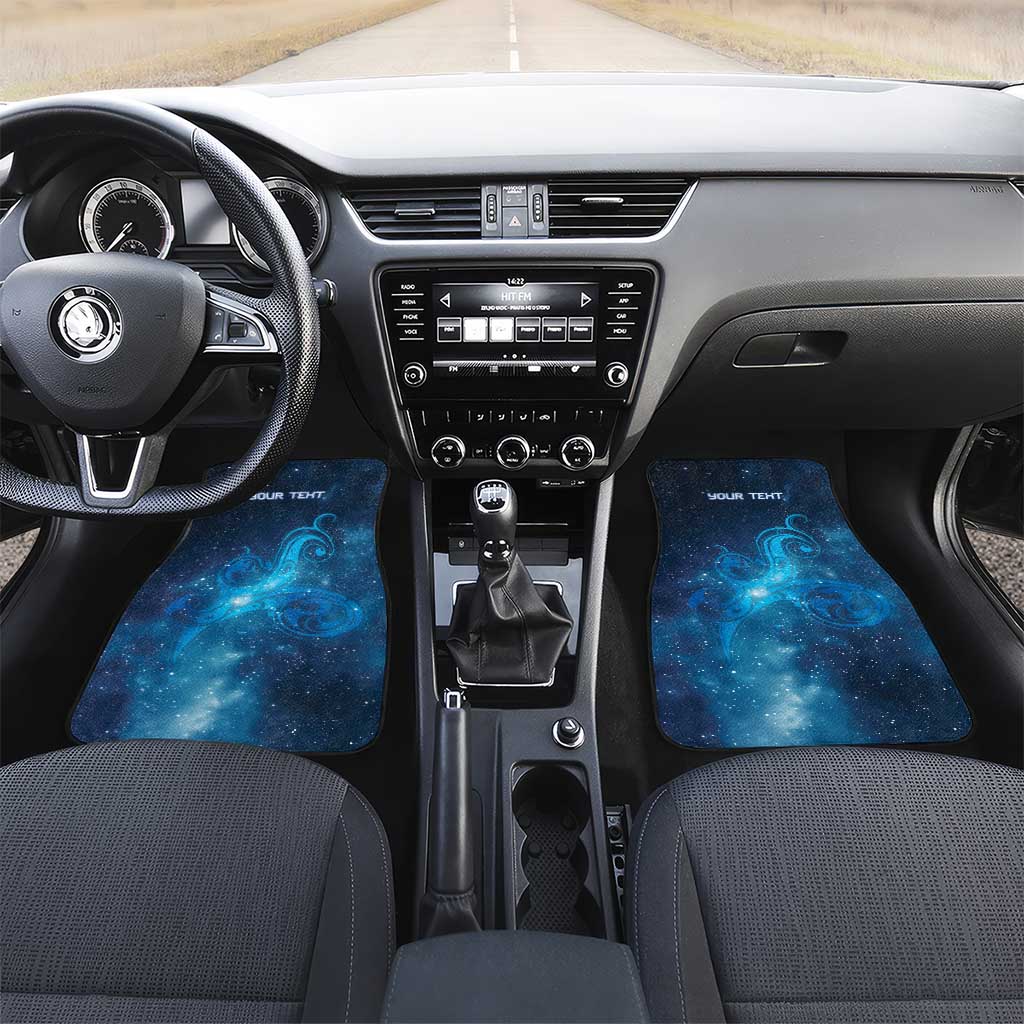 New Zealand Nurses RN Personalised Car Mats Galaxy Stethoscope Maori Motif