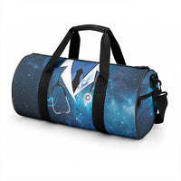 New Zealand Nurses RN Duffle Bag Galaxy Stethoscope Maori Motif LT9 - Polynesian Pride