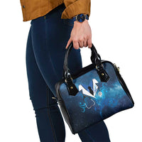 New Zealand Nurses RN Shoulder Handbag Galaxy Stethoscope Maori Motif LT9 - Polynesian Pride