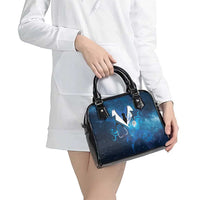 New Zealand Nurses RN Shoulder Handbag Galaxy Stethoscope Maori Motif LT9 - Polynesian Pride