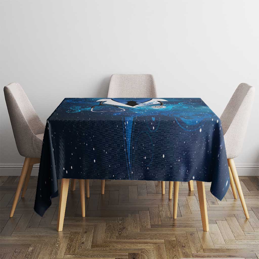 New Zealand Nurses RN Tablecloth Galaxy Stethoscope Maori Motif