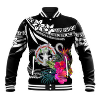 Northern Mariana Islands Baseball Jacket Happy Independence Day LT9 Unisex White - Polynesian Pride