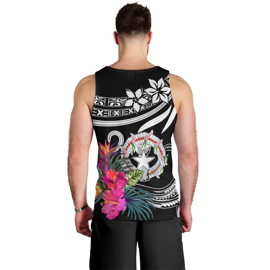 Custom Northern Mariana Islands Men Tank Top Happy Independence Day LT9 - Polynesian Pride