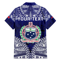 Personalised Samoa Coat Of Arms Family Matching Long Sleeve Bodycon Dress and Hawaiian Shirt With Polynesian Pattern Version LT9 - Polynesian Pride