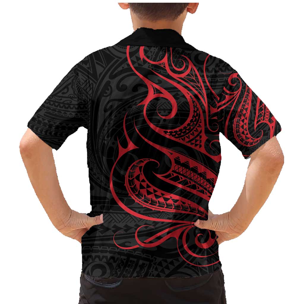 Tahitian Coat Of Arm and Tiare Flower Family Matching Mermaid Dress and Hawaiian Shirt Polynesian Tribal Tattoo LT9 - Polynesian Pride