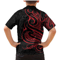 Tahitian Coat Of Arm and Tiare Flower Family Matching Mermaid Dress and Hawaiian Shirt Polynesian Tribal Tattoo LT9 - Polynesian Pride