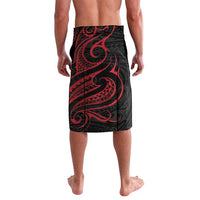 Tahitian Coat Of Arm and Tiare Flower Lavalava Polynesian Tribal Tattoo LT9 - Polynesian Pride