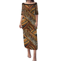 Hawaiian Style Tapa Puletasi Vintage Seamless Pattern - Polynesian Pride