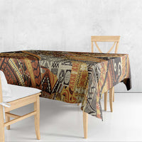 Hawaiian Style Tapa Tablecloth Vintage Seamless Pattern - Polynesian Pride