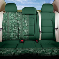 Hawaiian Tribal Elements Hibiscus Back Car Seat Cover Green Pattern - Polynesian Pride